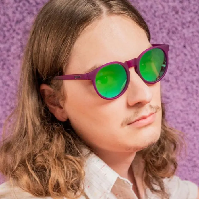 Goodr Lunettes De Running^Thanks, They're Vintage Mauve