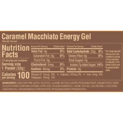 GU Energy Nutrition Sportive^Gel Caffeine (Caramel Macchiato)