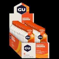 GU Energy Nutrition Sportive^Gel Caffeine 24x32g (Mandarin Orange)