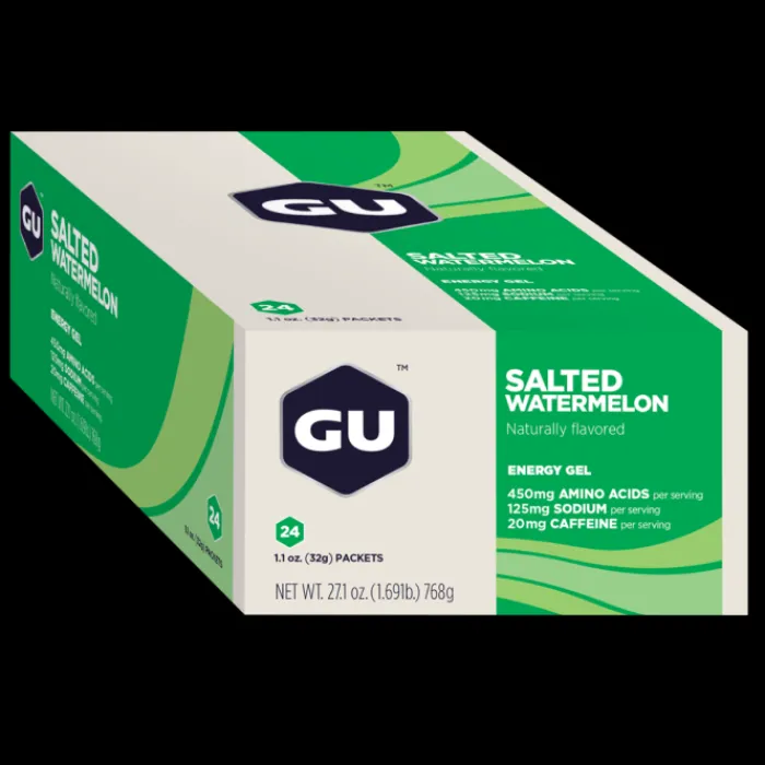 GU Energy Nutrition Sportive^Gel Caffeine 24x32g (Salted Watermelon