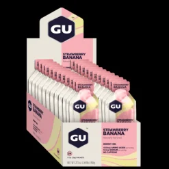 GU Energy Nutrition Sportive^Gel 24x32g (Strawberry Banana)