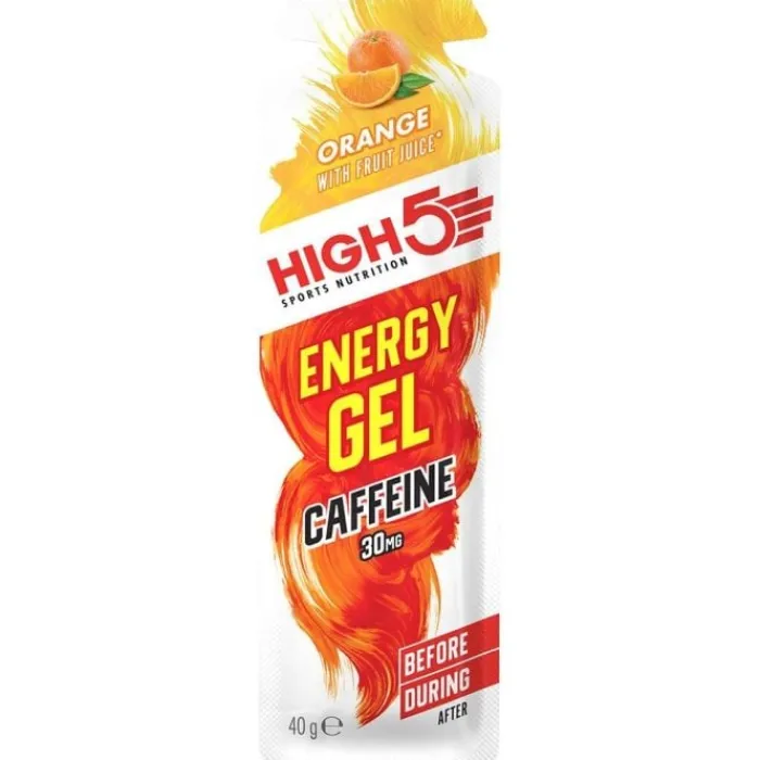 High5 Nutrition Sportive^Energy Gel Caffeine Orange 40g