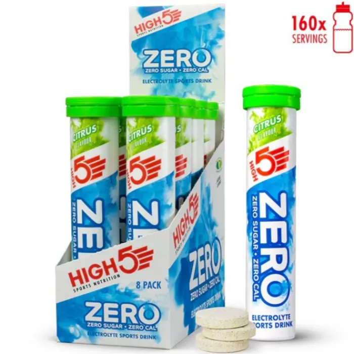 High5 Nutrition Sportive^Zero Citrus - Box 8x20 Tabs Blanc