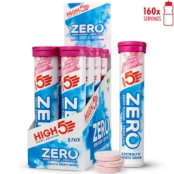 High5 Nutrition Sportive^Zero Pink Grapefruit - Box 8x20 Tabs Blanc