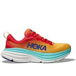 Hoka Chaussures Running Neutre|Chaussures Running Entrainement^Bondi 8 Rouge