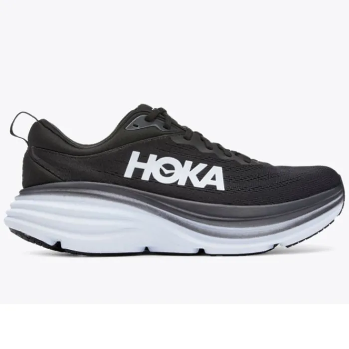 Hoka Chaussures Running Pied Large|Chaussures Running Neutre^Bondi 8 Wide Noir
