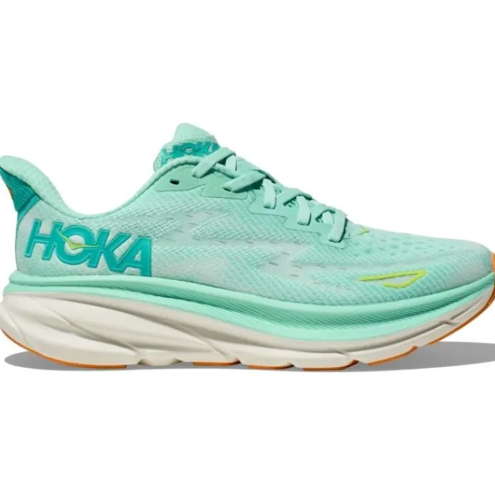 Hoka Chaussures Running Neutre|Chaussures Running Entrainement^Clifton 9 Vert
