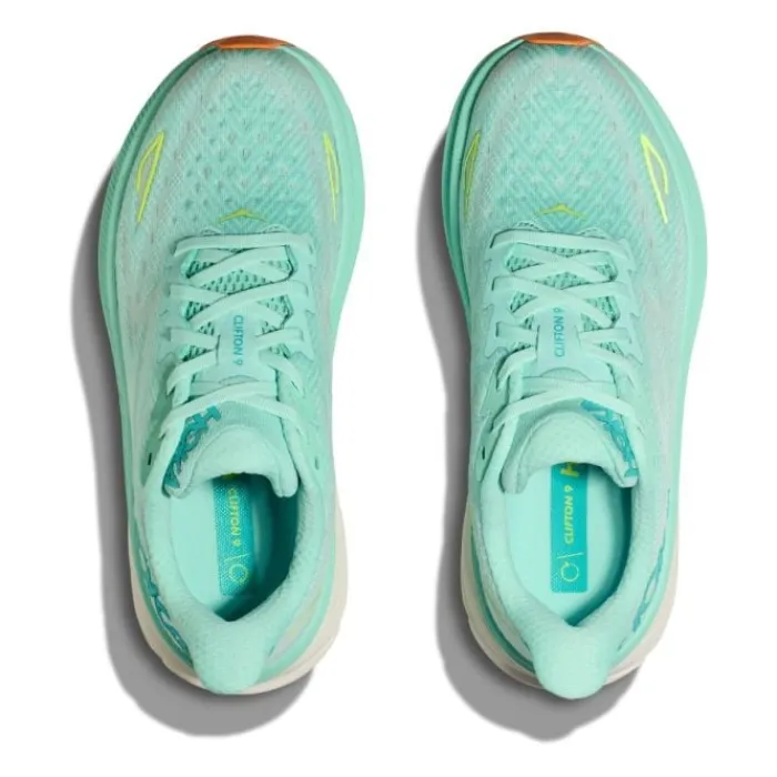 Hoka Chaussures Running Neutre|Chaussures Running Entrainement^Clifton 9 Vert