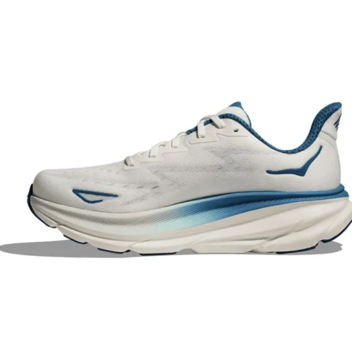 Hoka Chaussures Running Neutre|Chaussures Running Entrainement^Clifton 9 Blanc