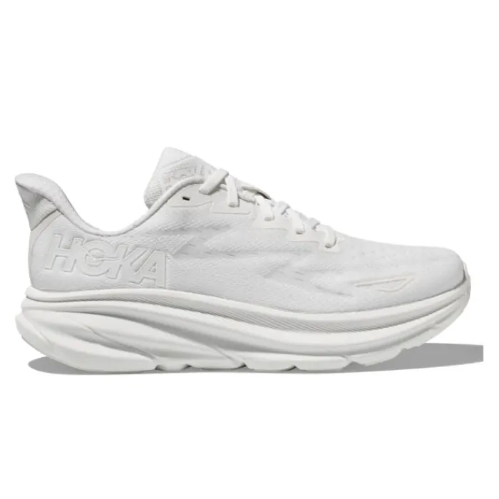 Hoka Chaussures Running Neutre|Chaussures Running Entrainement^Clifton 9 Blanc