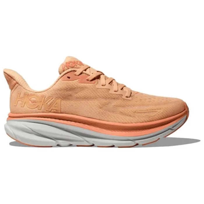 Hoka Chaussures Running Neutre|Chaussures Running Entrainement^Clifton 9 Orange