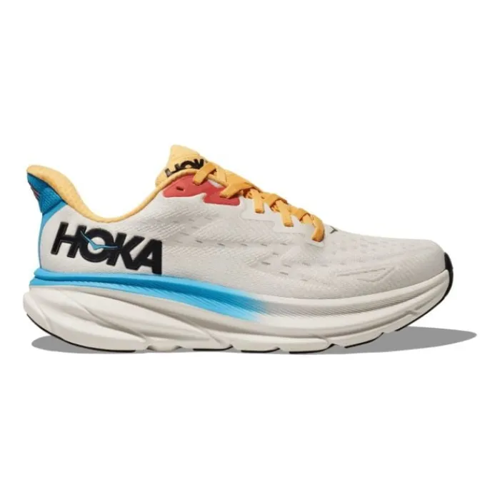 Hoka Chaussures Running Neutre|Chaussures Running Entrainement^Clifton 9 Blanc