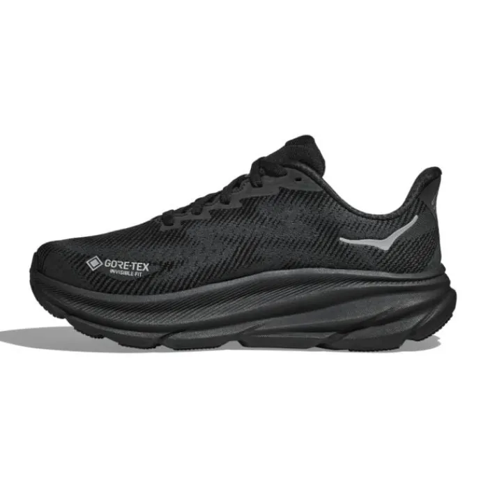 Hoka Chaussures Running Neutre|Chaussures Running Entrainement^Clifton 9 GTX Noir