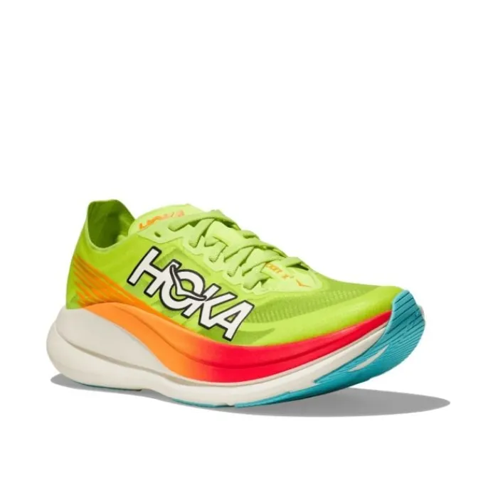 Hoka Chaussures Running Neutre|Chaussures Running Carbone^Rocket X 2 Vert