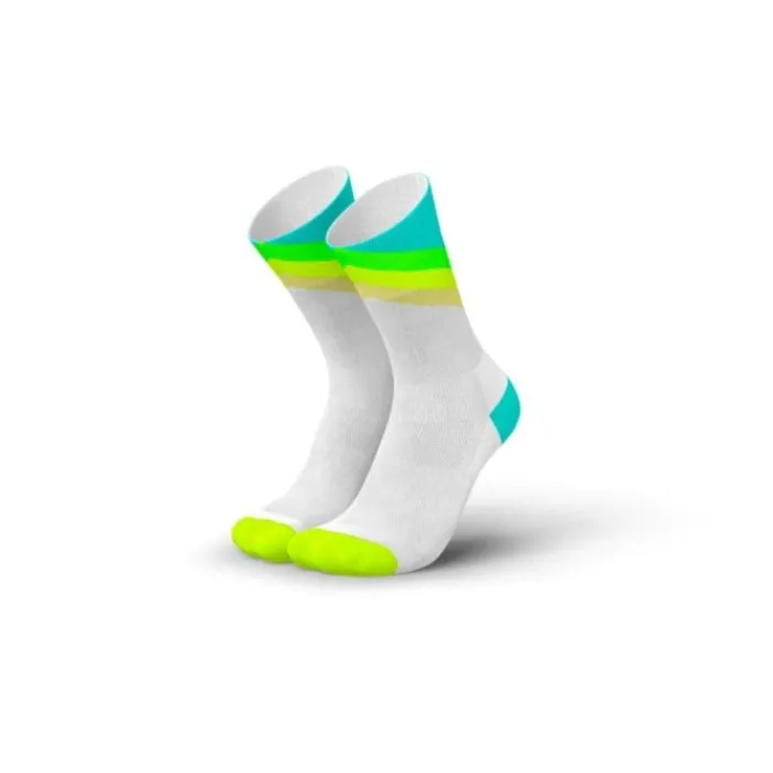 Incylence Chaussettes|Chaussettes Running^Grades Socks Blanc