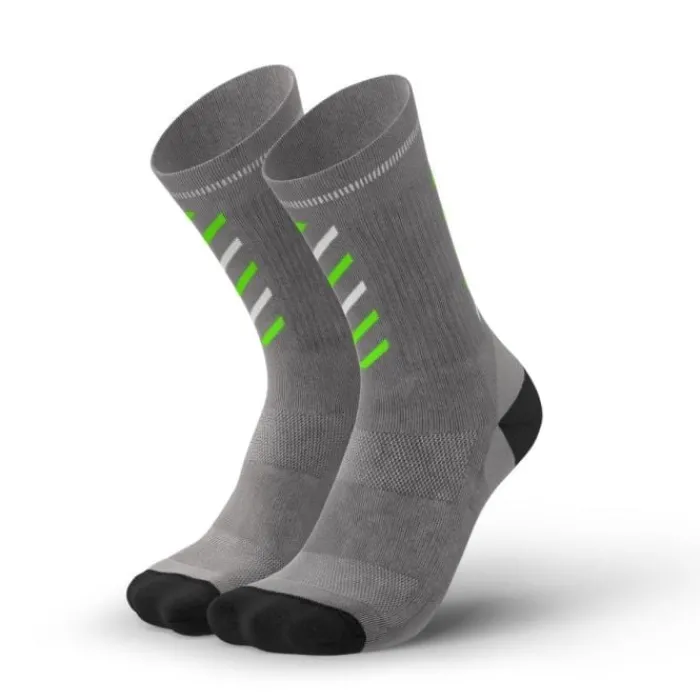 Incylence Chaussettes|Chaussettes Running^Merino Rise Socks Gris