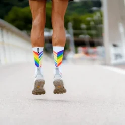 Incylence Chaussettes Running|Chaussettes Running^Reco Pride V3 Socks Blanc