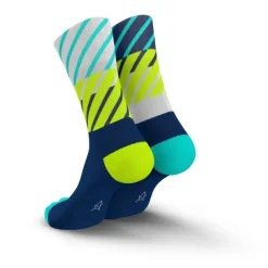 Incylence Chaussettes|Chaussettes Running^Running Diagonals Socks Blanc