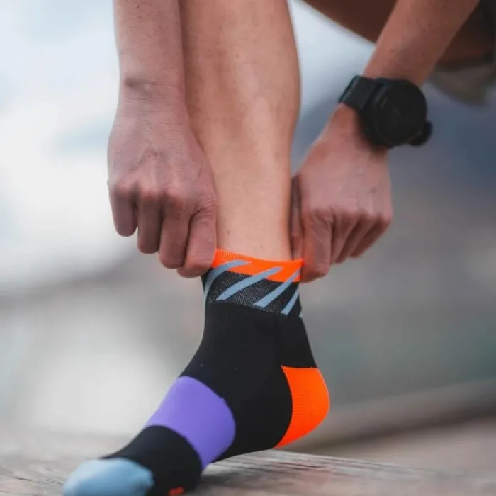 Incylence Chaussettes|Chaussettes Running^Running Disrupts Short Socks Noir
