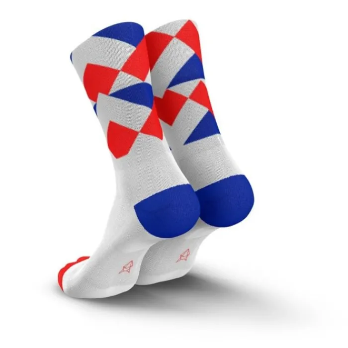 Incylence Chaussettes|Chaussettes Running^Running Peaks Socks Blanc