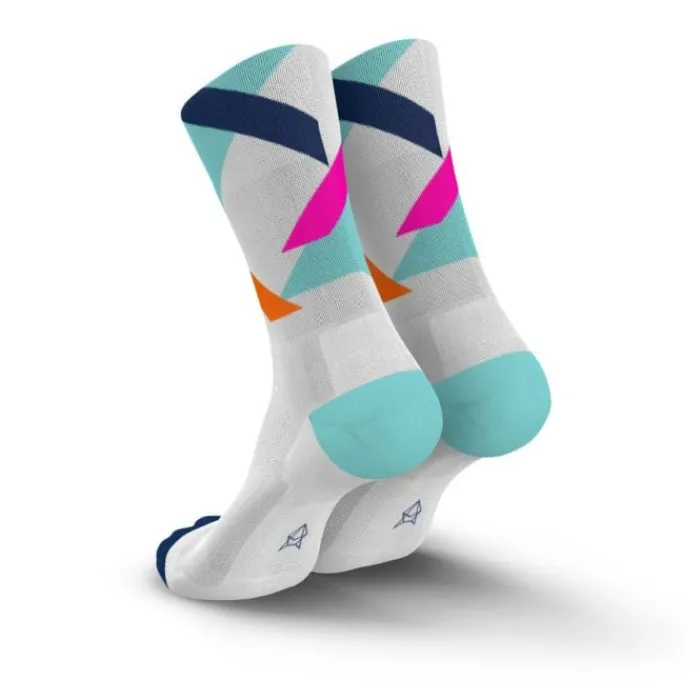 Incylence Chaussettes|Chaussettes Running^Ultralight Strikes Socks Blanc