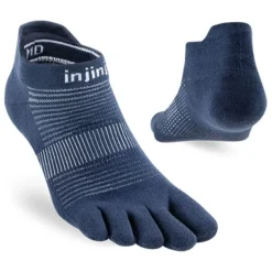 Injinji Chaussettes|Chaussettes Running^Run Original Weight No Show Bleu