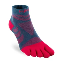 Injinji Chaussettes|Chaussettes Running^Ultra Run Midweight Mini Crew Bleu
