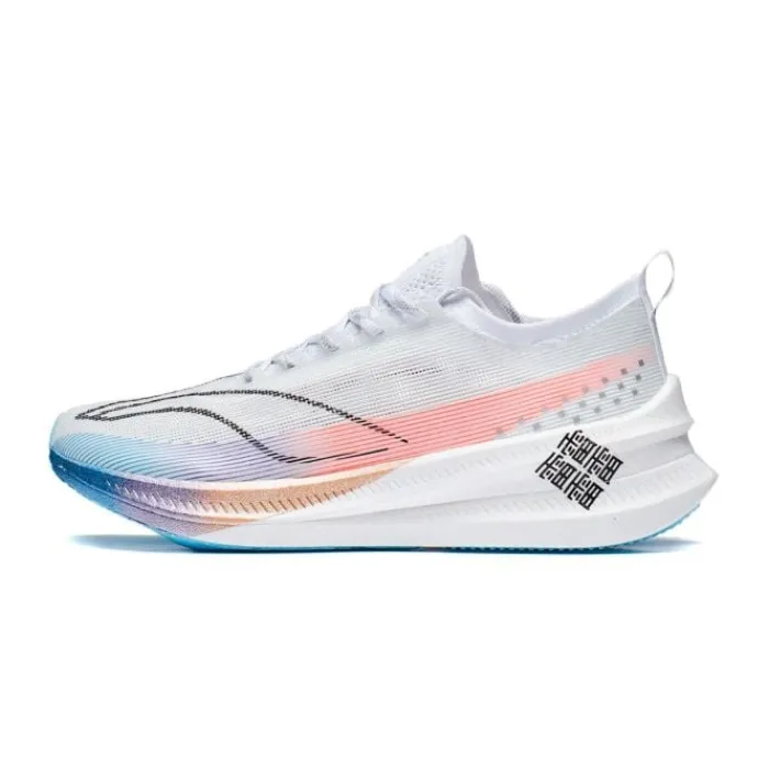 Li-Ning Chaussures Running Neutre|Chaussures Running Carbone^Feidian 3.0 Elite Blanc