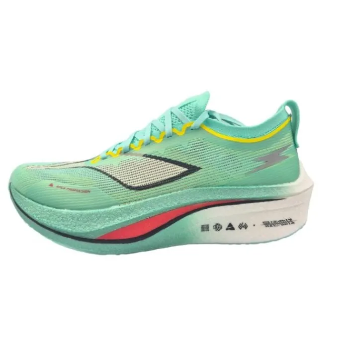Li-Ning Chaussures Running Neutre|Chaussures Running Carbone^Feidian 4.0 Elite Vert