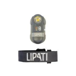 Lipati Lampe Frontale Et Éclairage^Night Fighter Headlamp 600 Lumen Gris