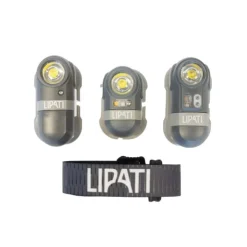 Lipati Lampe Frontale Et Éclairage^Night Fighter Headlamp 120 Lumen Gris