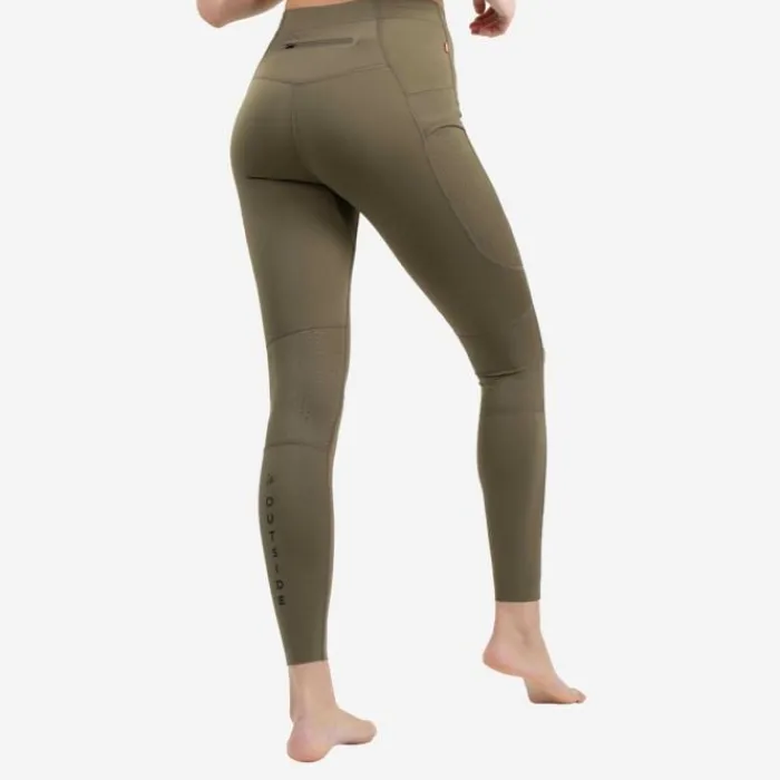 Lipati Collant Et Pantalon Running^Nimbo PM Tights Green Vert