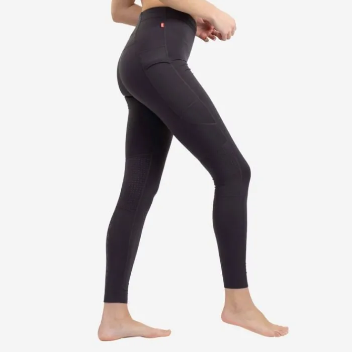 Lipati Collant Et Pantalon Running^Nimbo PM Tights Grey Gris