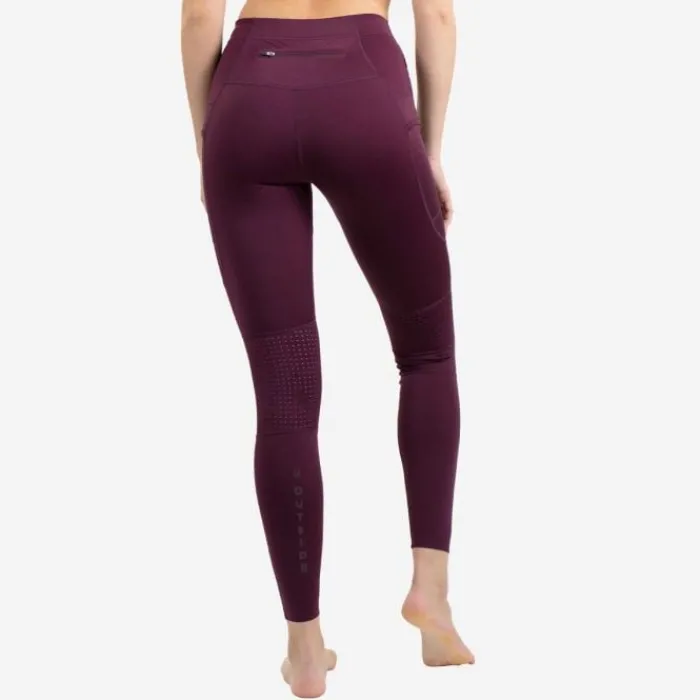 Lipati Collant Et Pantalon Running^Nimbo PM Tights Plum Mauve