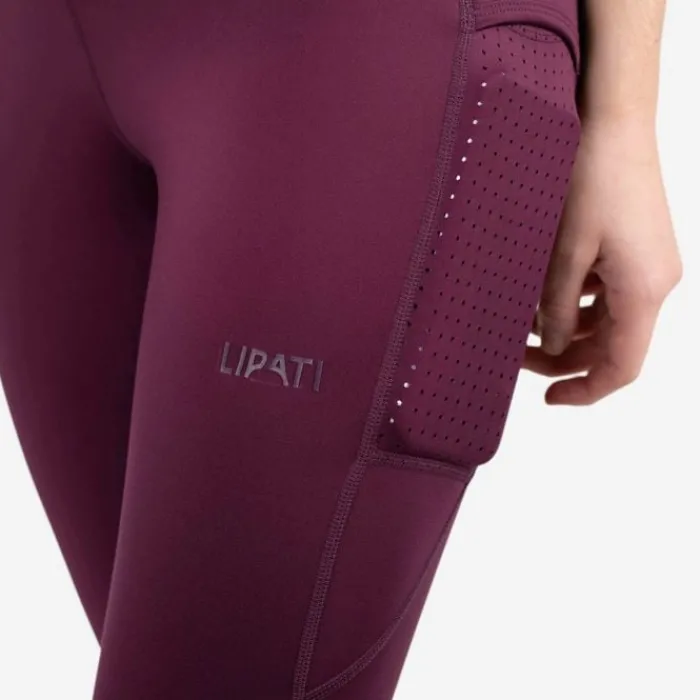 Lipati Collant Et Pantalon Running^Nimbo PM Tights Plum Mauve
