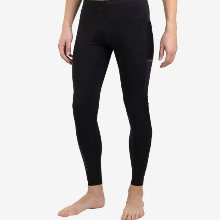Lipati Collant Et Pantalon Running^Nimbo PMB Warm Tights Noir