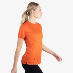 Lipati T-shirt Et Manches Longues Running^Strato AL Tee Regular Fit Orange
