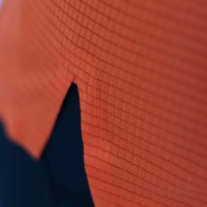 Lipati T-shirt Et Manches Longues Running^Strato AL Tee Regular Fit Orange
