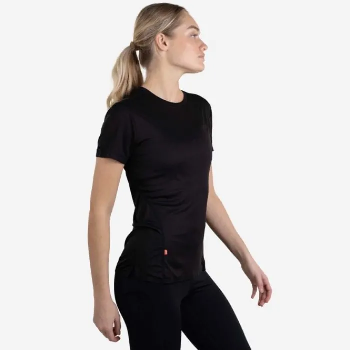 Lipati T-shirt Et Manches Longues Running^Strato AL Tee Regular Fit Noir