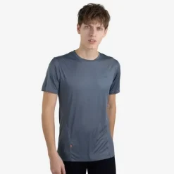 Lipati T-shirt Et Manches Longues Running^Strato AL Tee Regular Fit Bleu