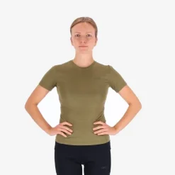 Lipati T-shirt Et Manches Longues Running^Strato AL Tee Slim Fit Vert