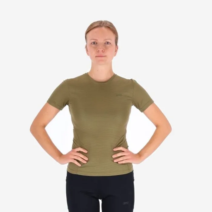 Lipati T-shirt Et Manches Longues Running^Strato AL Tee Slim Fit Vert