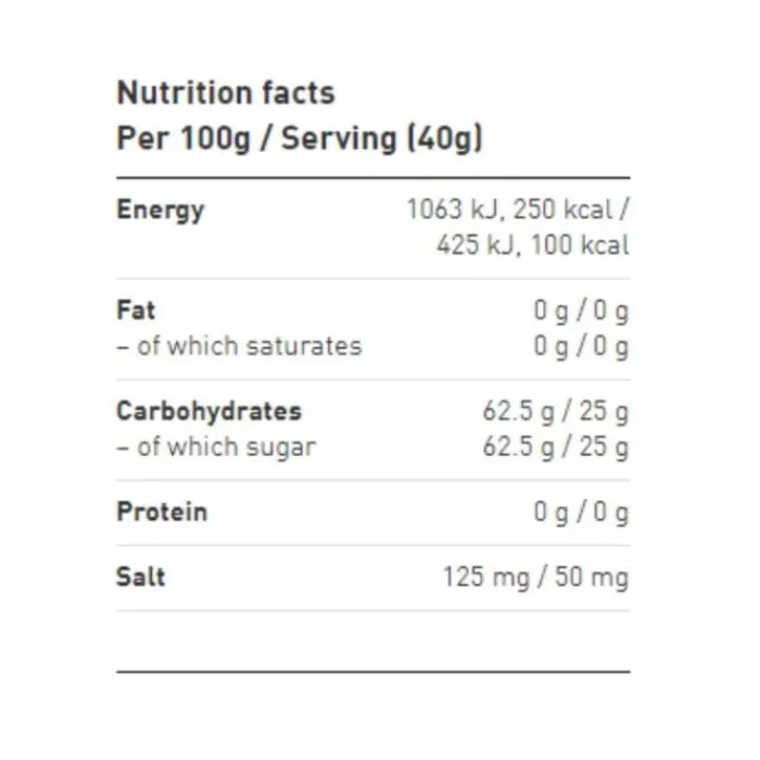 Maurten Nutrition Sportive^Gel 100 - 1 Serving Noir