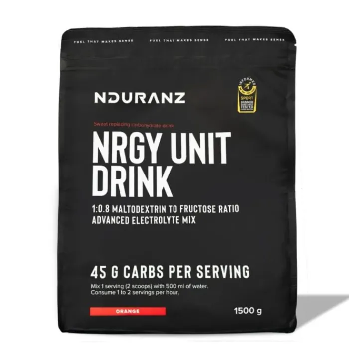 Nduranz Nutrition Sportive^Nrgy Unit Drink - 1500 g Blanc