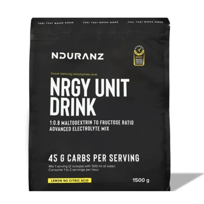 Nduranz Nutrition Sportive^Nrgy Unit Drink - 1500 g (No Citric) Blanc
