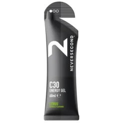 NeverSecond Nutrition Sportive^C30 Energy Gel Citrus - 12 Servings Noir