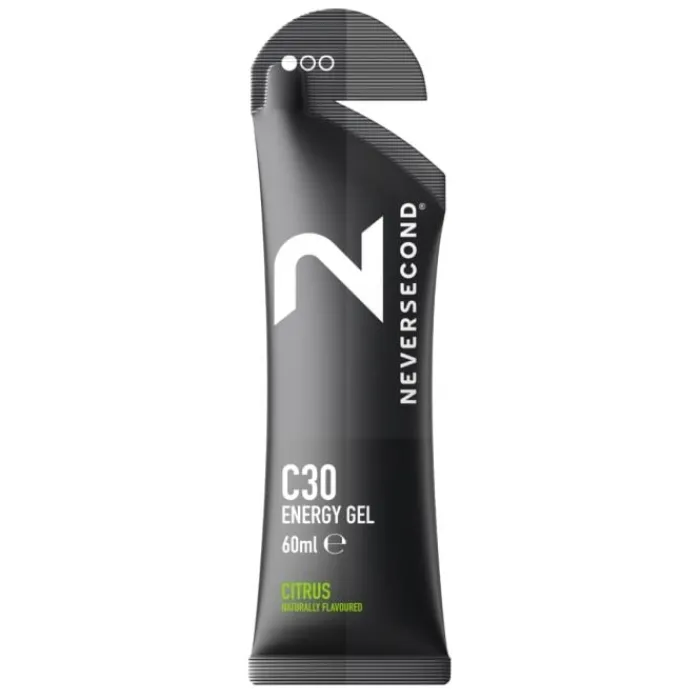 NeverSecond Nutrition Sportive^C30 Energy Gel Citrus - 12 Servings Noir
