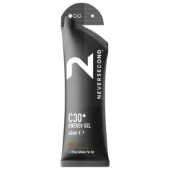 NeverSecond Nutrition Sportive^C30+ Energy Gel Cola - 12 Servings Noir