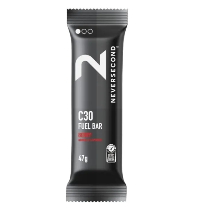 NeverSecond Nutrition Sportive^C30 Fuel Bar Berry Noir