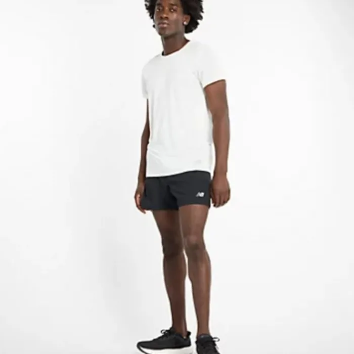 New Balance Short Running^AC Lined Short 5" Noir